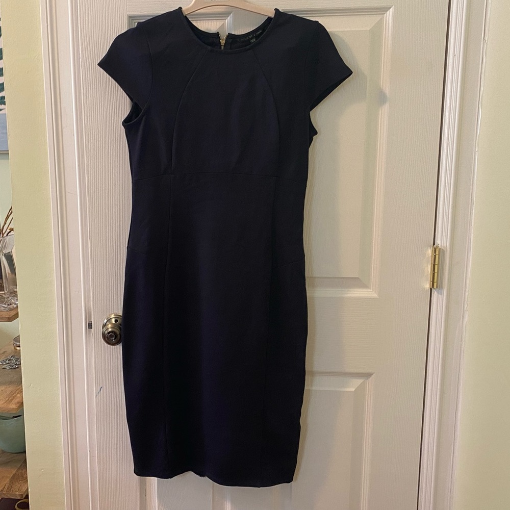 Felicity and Coco zipper back work dress